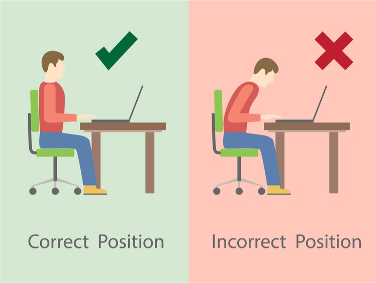 Tư thế ngồi đúng không chỉ giúp điều trị mà còn phòng ngừa đau lưng