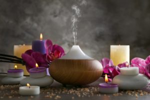 xong hơi tinh dầu để hạ sốt
