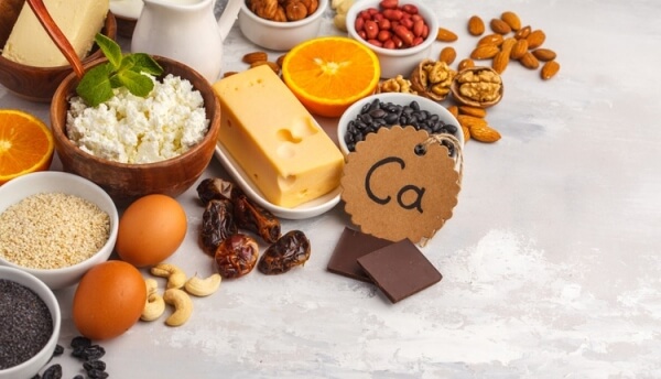 Một chế độ ăn uống lành mạnh đầy đủ canxi và vitamin D cần thiết để có cơ thể khỏe mạnh