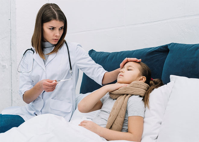 Cần phân biệt giữa sốt cúm A, sốt do cảm lạnh và sốt dịch COVID-19