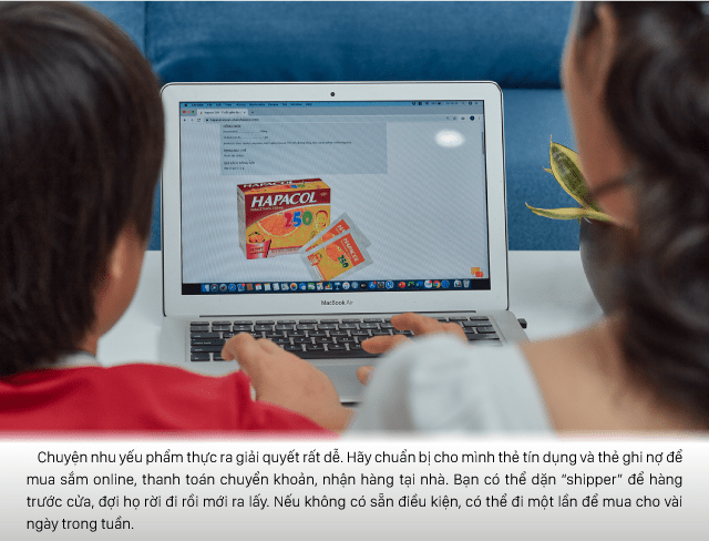 Tận dụng các phương thức mua sắm online trong thời gian giãn cách xã hội