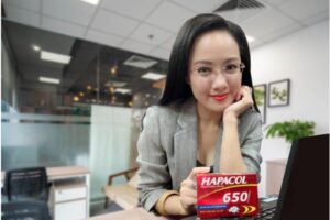 MC Hoài Anh tin dùng Hapacol 650 để giảm đau hạ sốt