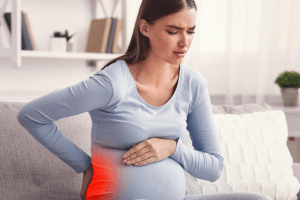 phụ nữ có bầu bị đau lưng
