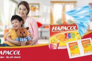 Hapacol giảm đau hạ sốt nhanh