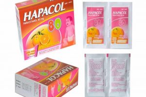 Sử dụng thuốc hạ sốt giảm đau khi trẻ bị đau bụng kèm sốt
