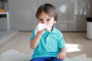 Dấu hiệu trẻ bị viêm đường hô hấp trên