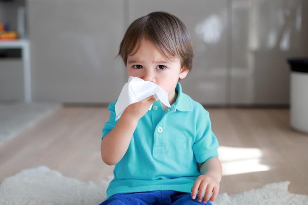 Dấu hiệu trẻ bị viêm đường hô hấp trên