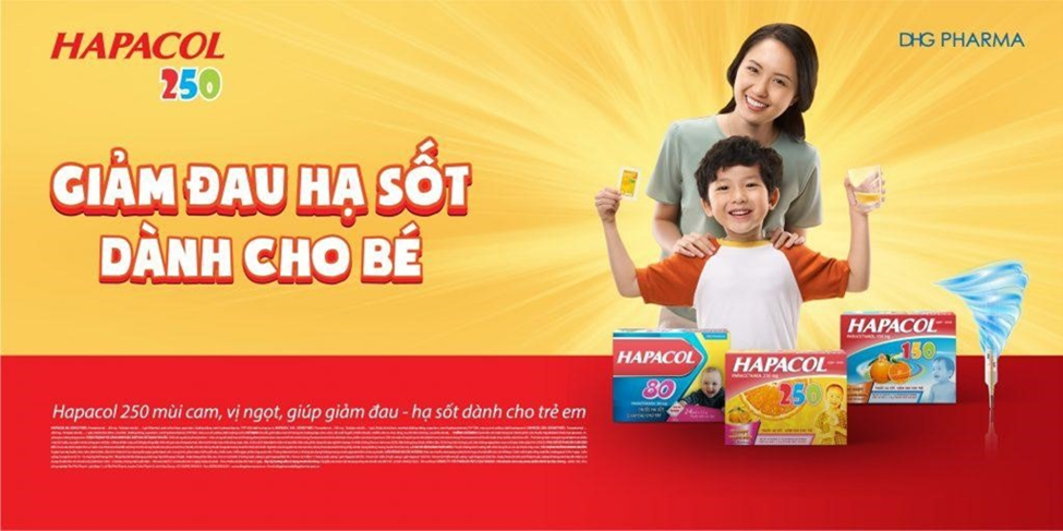 Hapacol bột sủi bọt cho trẻ em