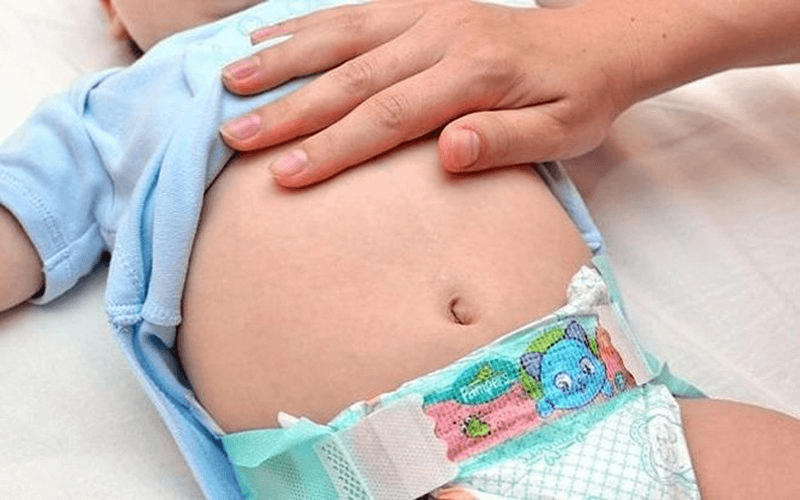 Nguyên nhân bé bị đầy bụng