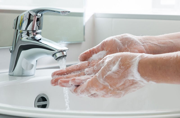 Phòng ngừa cúm A bằng cách rửa tay sạch sẽ