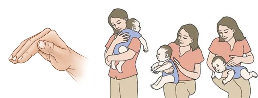 Làm thể nào để vỗ ợ cho em bé