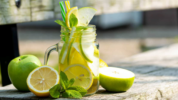 Nước chanh nóng không đường 