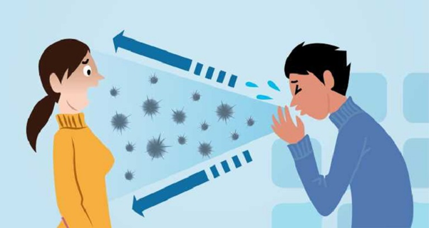 Viêm họng dễ lây qua tiếp xúc, nói chuyện gần