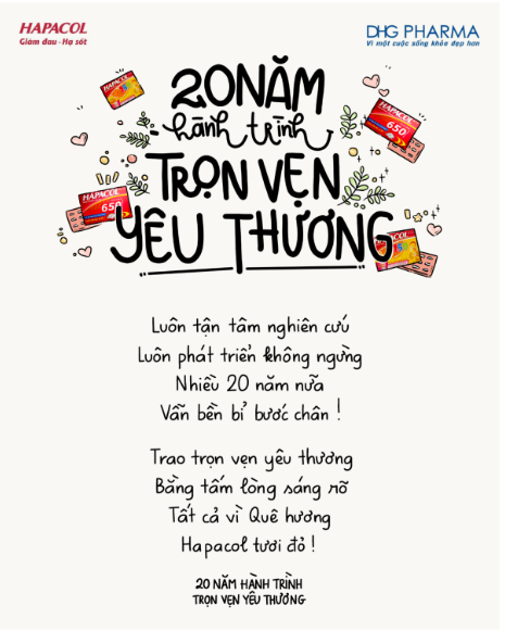 Tầm nhìn và sứ mệnh của Hapacol