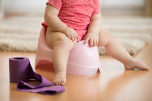 Tình trạng bé đi ị nhiều lần trong ngày