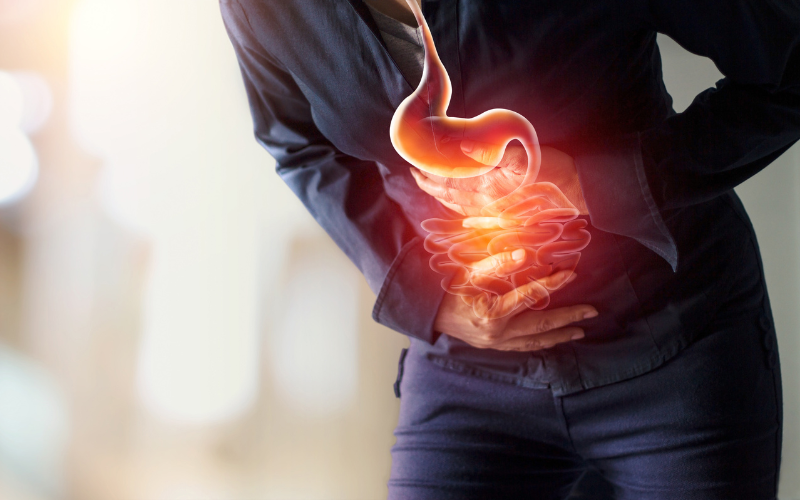 Tiêu chảy là triệu chứng xảy ra sau khi mụn nước xuất hiện