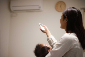 Các lưu ý cơ bản khi trẻ dùng điều hoà