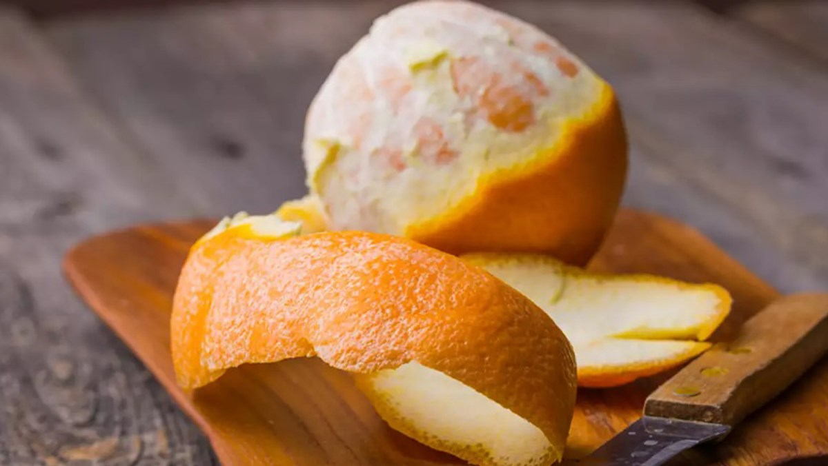 Chữa tiêu chảy bằng vỏ cam.