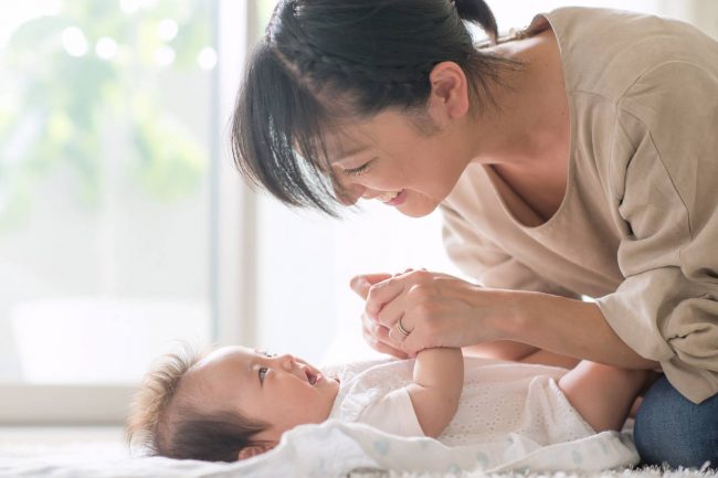 Giữ bé luôn trong trạng thái thoải mái