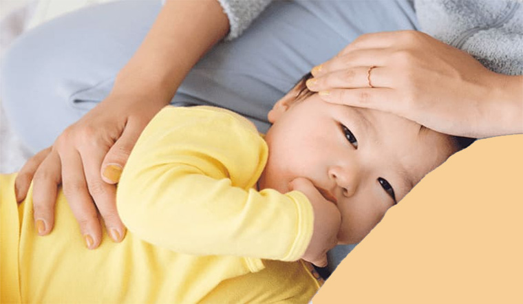 Cần làm gì khi trẻ sốt cao mắt đỏ