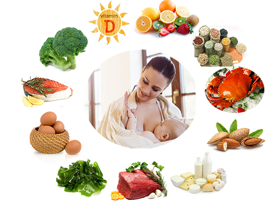 Bổ sung đủ chất cho cả mẹ và bé